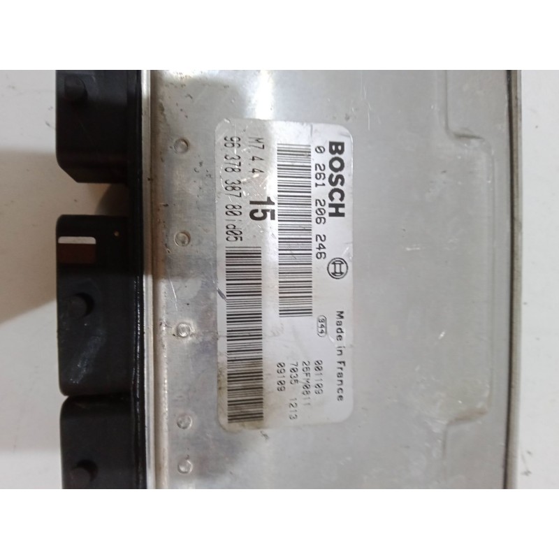 Recambio de centralita motor uce para peugeot 106 ii (1a_, 1c_) 1.1 i referencia OEM IAM 0261206246 96 378 387 80 i d05 26FM0811
