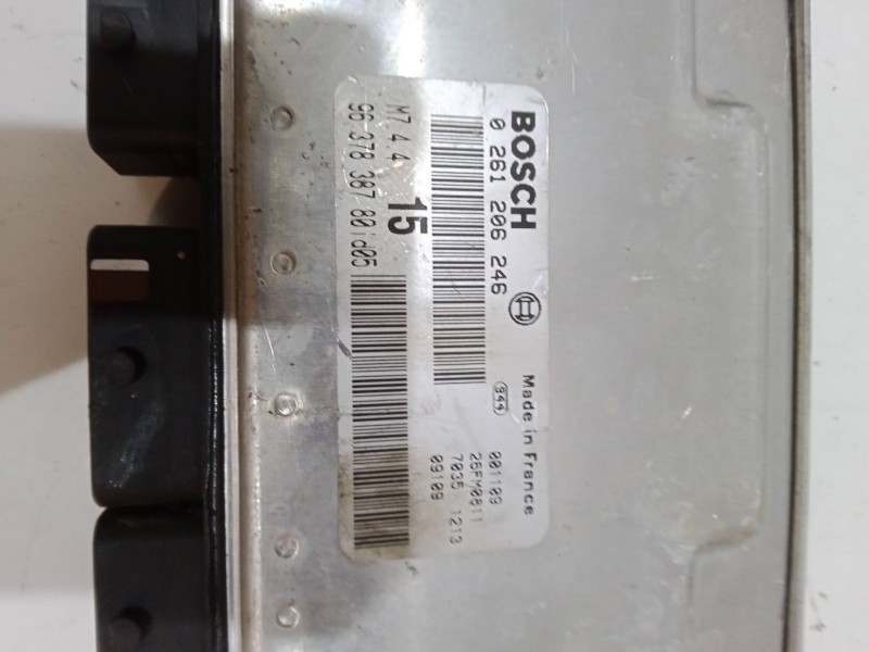 Recambio de centralita motor uce para peugeot 106 ii (1a_, 1c_) 1.1 i referencia OEM IAM 0261206246 96 378 387 80 i d05 26FM0811