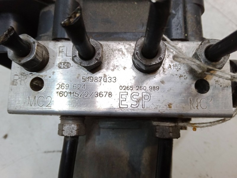 Recambio de abs para fiat ducato caja/chasis (250_) 130 multijet 2,3 d referencia OEM IAM 51987033  0265260989