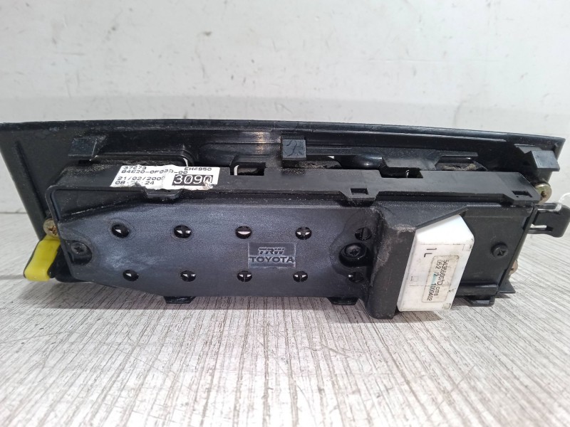 Recambio de mando elevalunas delantero izquierdo para toyota corolla verso (zer_, zze12_, r1_) 2.0 d-4d (cur10_) referencia OEM 