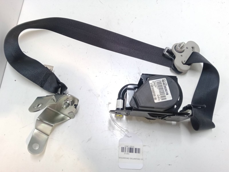 Recambio de cinturon seguridad delantero derecho para nissan leaf (ze0) electric referencia OEM IAM 624239301B  