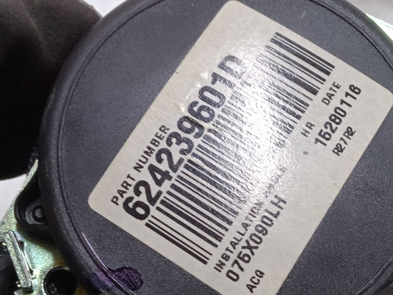 Recambio de cinturon seguridad trasero izquierdo para nissan leaf (ze0) electric referencia OEM IAM   