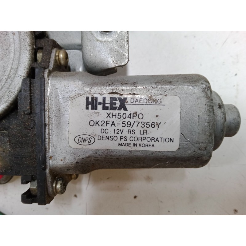 Recambio de elevalunas electrico delantero izquierdo para kia carens ii monospace (fj) 2.0 crdi referencia OEM IAM XH504PO  
