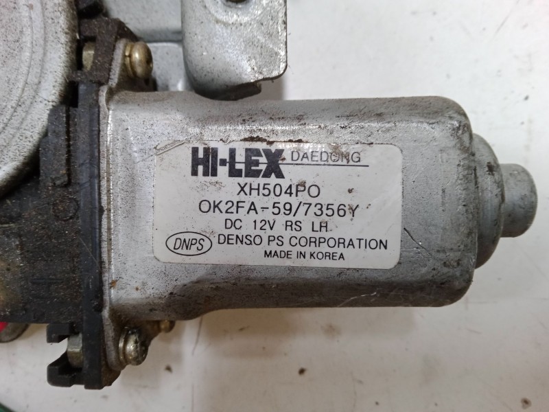 Recambio de elevalunas electrico delantero izquierdo para kia carens ii monospace (fj) 2.0 crdi referencia OEM IAM XH504PO  