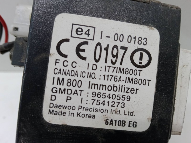Recambio de clausor para chevrolet aveo / kalos hatchback (t200) 1.4 16v referencia OEM IAM 96540559.7541273  