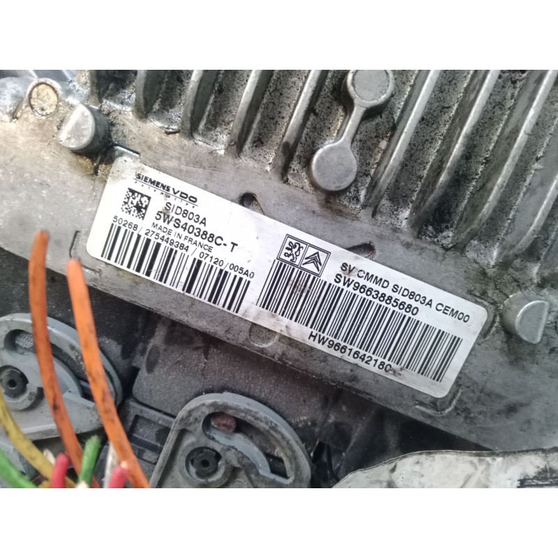 Recambio de centralita motor uce para citroën c5 ii break (re_) 2.0 hdi (rerhrh) referencia OEM IAM   