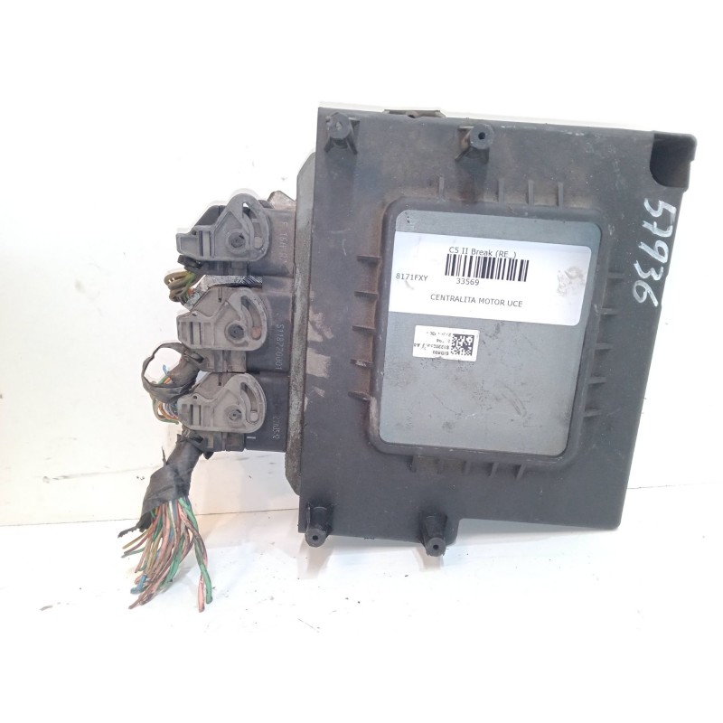 Recambio de centralita motor uce para citroën c5 ii break (re_) 2.0 hdi (rerhrh) referencia OEM IAM   