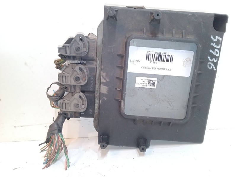 Recambio de centralita motor uce para citroën c5 ii break (re_) 2.0 hdi (rerhrh) referencia OEM IAM   
