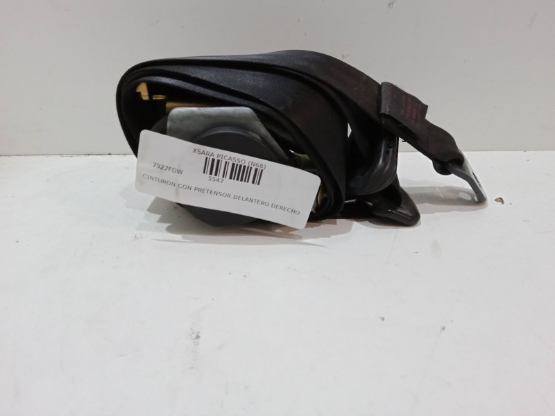 Recambio de cinturon con pretensor delantero derecho para citroën xsara picasso (n68) 1.6 hdi referencia OEM IAM   