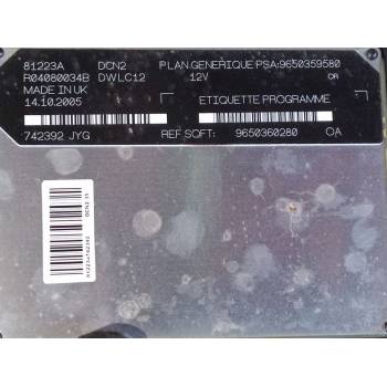 CENTRALITA MOTOR UCE 9650360280 