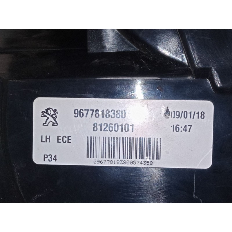 Recambio de piloto trasero porton izquierdo para peugeot 308 ii (lb_, lp_, lw_, lh_, l3_) 1.2 thp 110 referencia OEM IAM 9677818