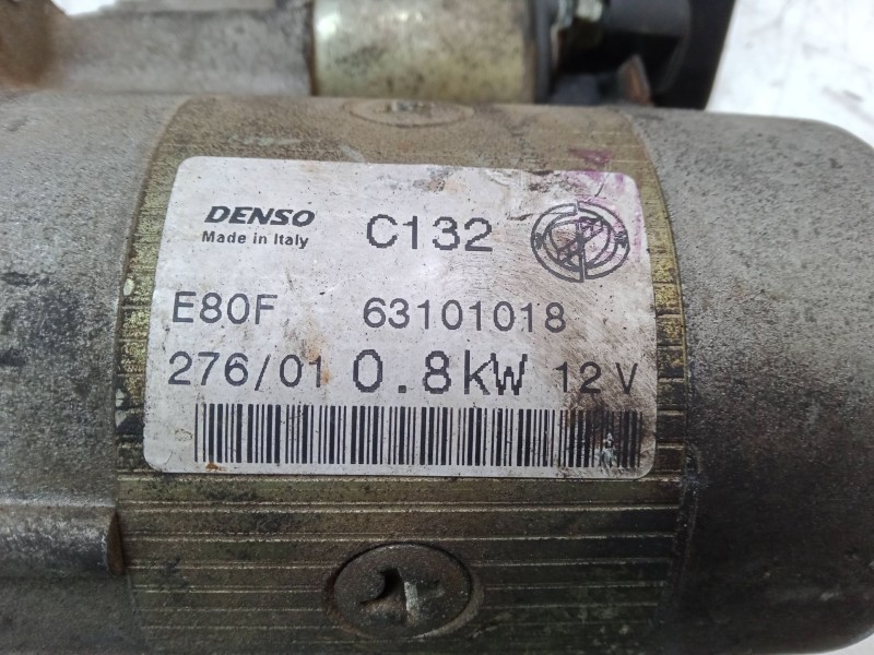 Recambio de motor arranque para fiat punto (188_) 1.2 60 (188.030, .050, .130, .150, .230, .250) referencia OEM IAM 63101018  C1