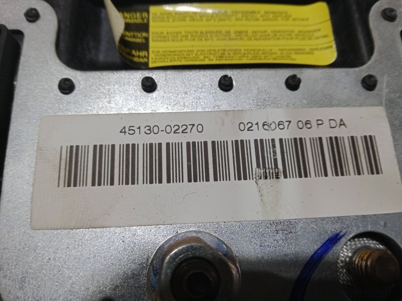 Recambio de airbag volante para toyota corolla (_e12_) 1.4 d (nde120_) referencia OEM IAM 45130-02270.021606706DA  