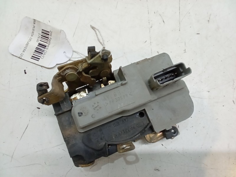 Recambio de cerradura puerta delantera izquierda para peugeot 206 hatchback (2a/c) 1.6 16v referencia OEM IAM   