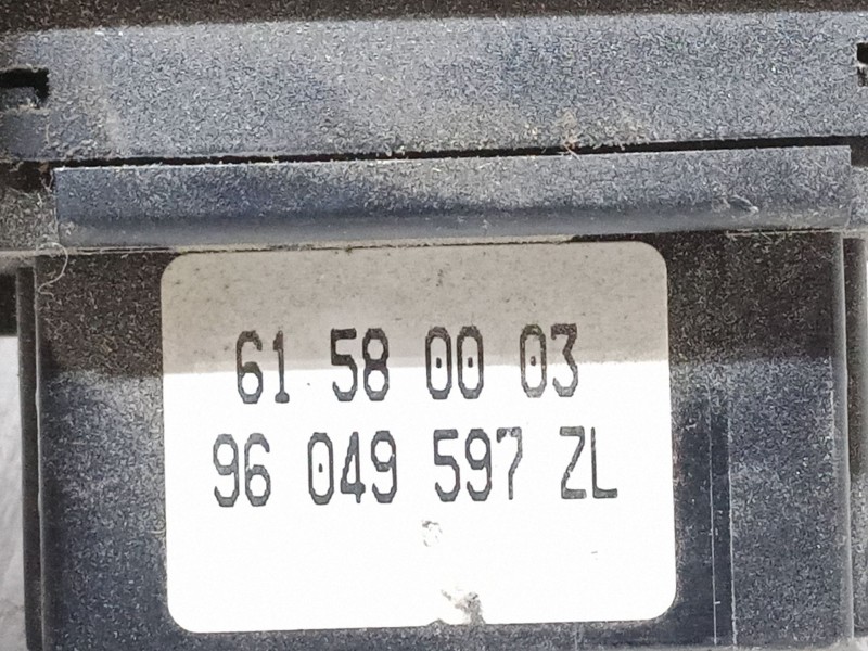 Recambio de mando luces para peugeot 306 hatchback (7a, 7c, n3, n5) 1.6 referencia OEM IAM 61560057 96 247 564 ZL 96 049 597 ZL