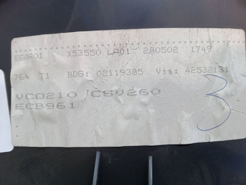 Recambio de cuadro instrumentos para peugeot 206 hatchback (2a/c) 1.6 16v referencia OEM IAM 9645096180 6104HV / JAT14004CE 0006