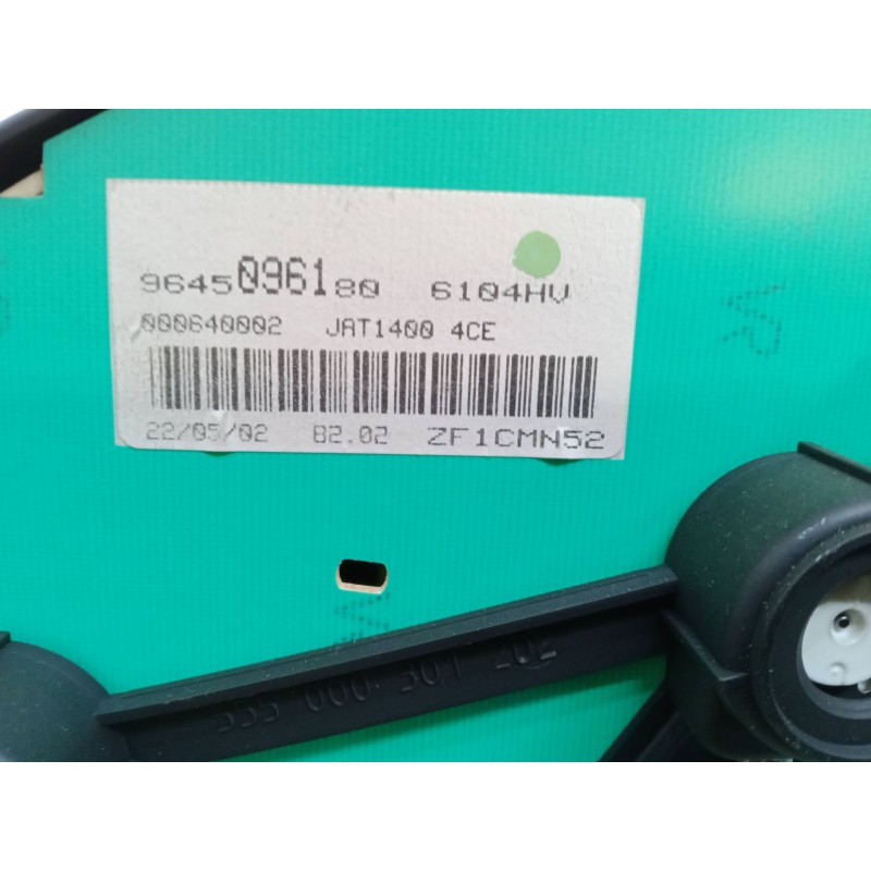 Recambio de cuadro instrumentos para peugeot 206 hatchback (2a/c) 1.6 16v referencia OEM IAM 9645096180 6104HV / JAT14004CE 0006