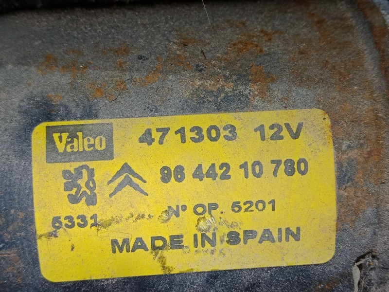 Recambio de motor limpia delantero para citroën berlingo / berlingo first monospace (mf_, gjk_, gfk_) 1.9 d (mfwjz) referencia O