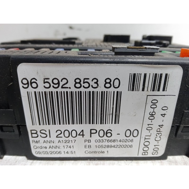 Recambio de bsi para citroën c3 i (fc_, fn_) 1.4 i referencia OEM IAM 96592.85380.  