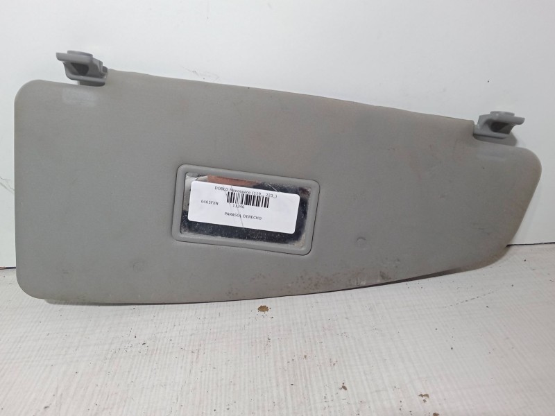 Recambio de parasol derecho para fiat doblo monospace (119_, 223_) 1.9 jtd referencia OEM IAM   