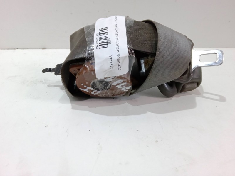 Recambio de cinturon seguridad delantero izquierdo para daewoo kalos (klas) 1.2 referencia OEM IAM   