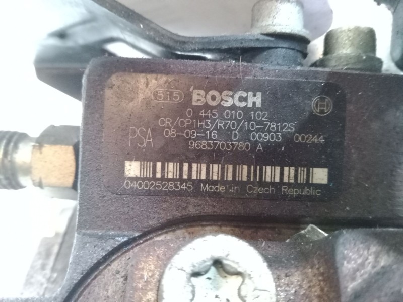 Recambio de bomba inyeccion para peugeot 207/207+ (wa_, wc_) 1.6 hdi referencia OEM IAM   