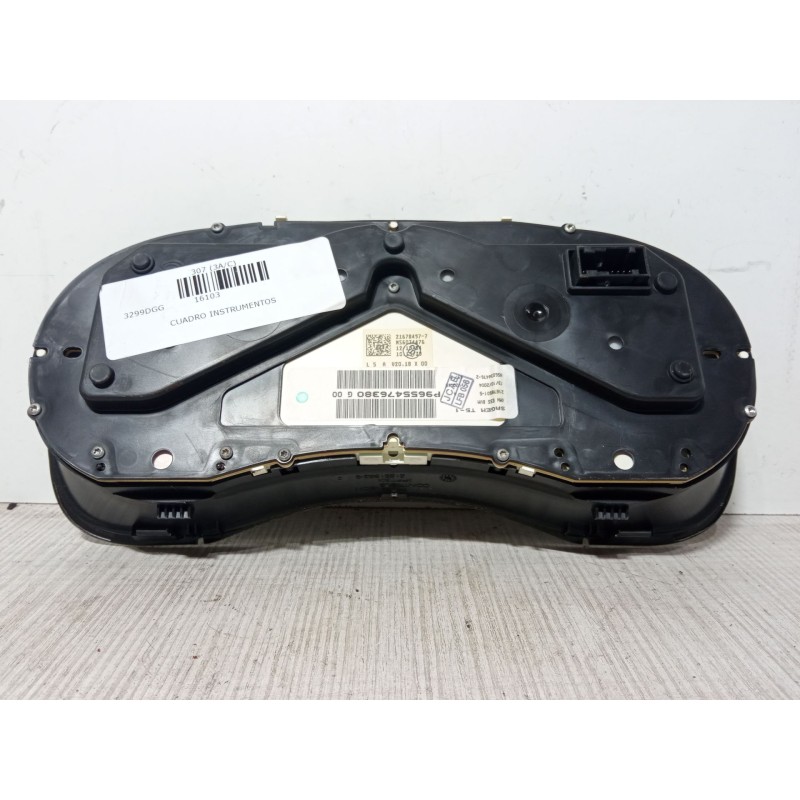 Recambio de cuadro instrumentos para peugeot 307 (3a/c) 1.4 16v referencia OEM IAM 21651862-5 P9655476380 G 