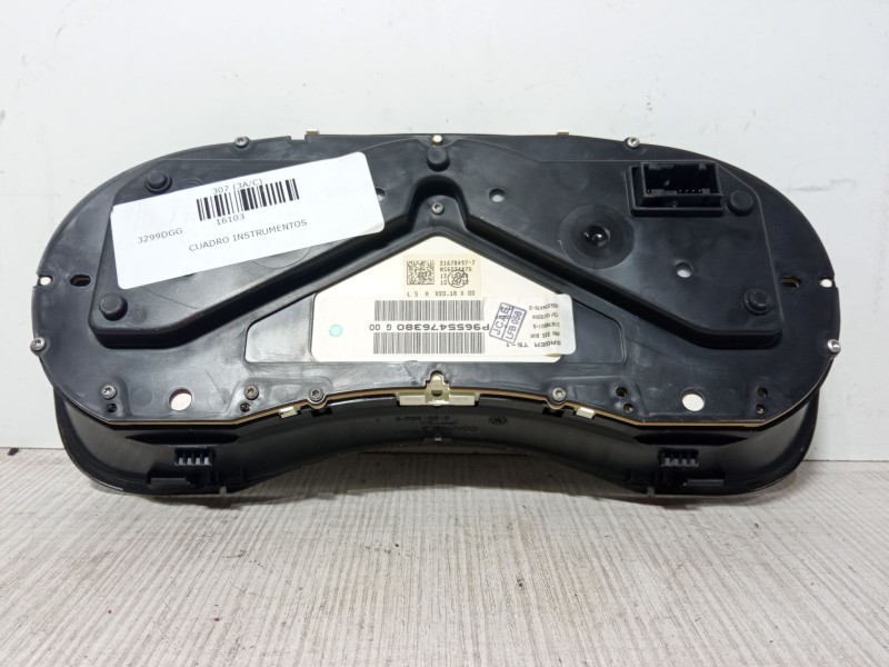 Recambio de cuadro instrumentos para peugeot 307 (3a/c) 1.4 16v referencia OEM IAM 21651862-5 P9655476380 G 