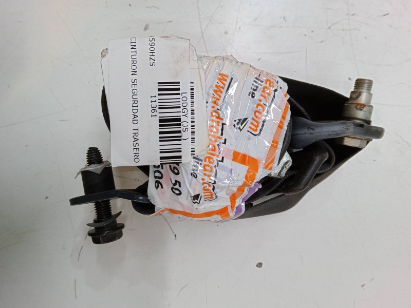 Recambio de cinturon seguridad trasero derecho para dacia lodgy (js_) 1.5 dci referencia OEM IAM   