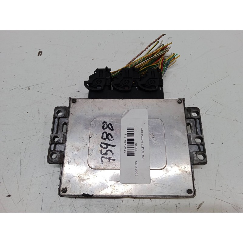 Recambio de centralita motor uce para citroën saxo (s0, s1) 1.4 vts referencia OEM IAM   