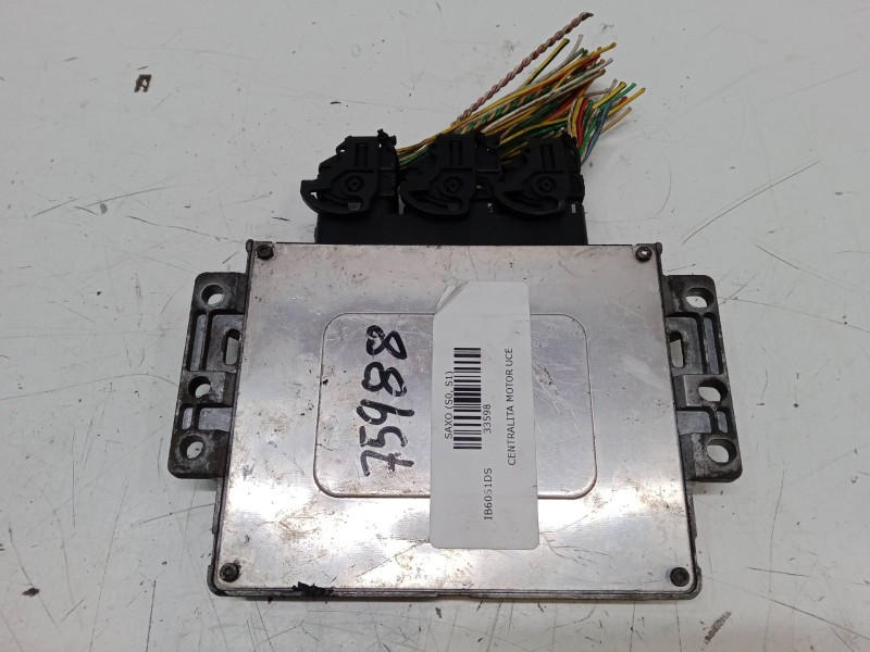 Recambio de centralita motor uce para citroën saxo (s0, s1) 1.4 vts referencia OEM IAM   