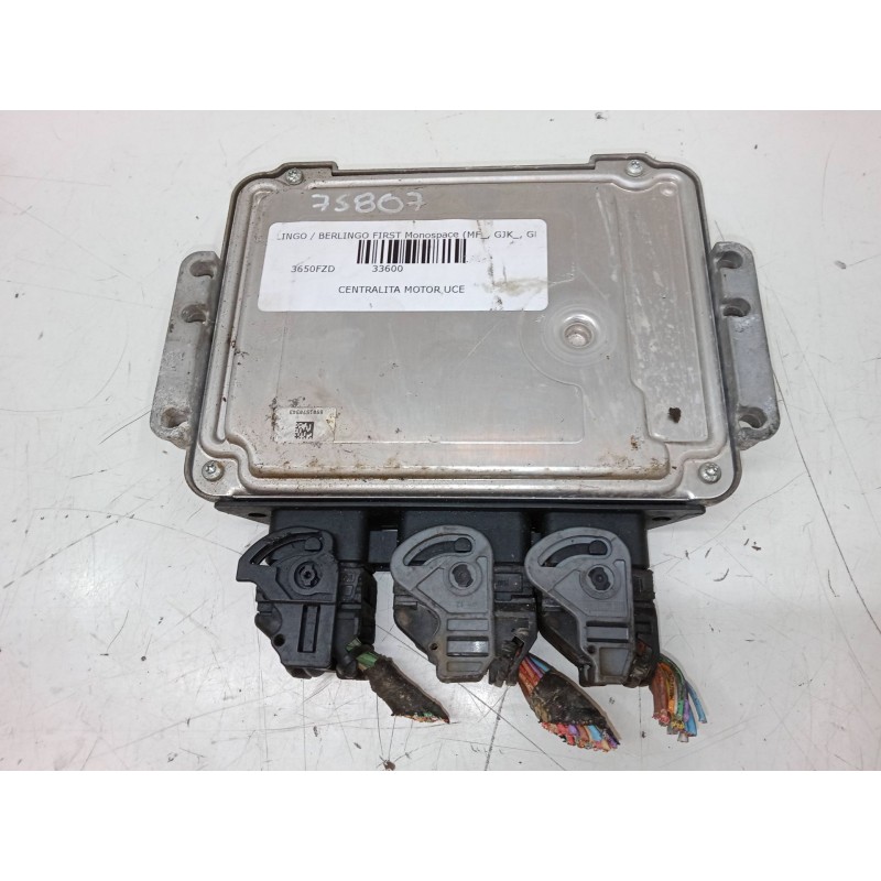 Recambio de centralita motor uce para citroën berlingo / berlingo first monospace (mf_, gjk_, gfk_) 1.6 hdi 75 (mf9hw, gj9hwc, g