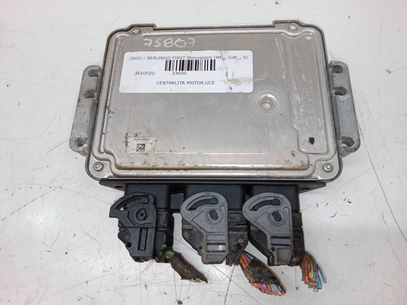 Recambio de centralita motor uce para citroën berlingo / berlingo first monospace (mf_, gjk_, gfk_) 1.6 hdi 75 (mf9hw, gj9hwc, g