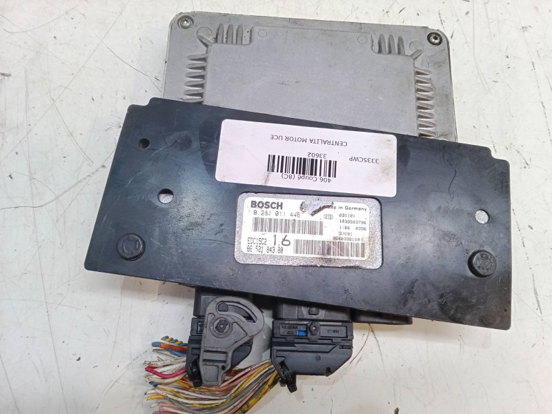 Recambio de centralita motor uce para peugeot 406 coupé (8c) 2.2 hdi referencia OEM IAM 96521843809640938180 EDC15C2 0281011446 Recambio de centralita motor uce para peugeot 406 coupé (8c) 2.2 hdi referencia OEM IAM 96521843809640938180 EDC15C2 0281011446