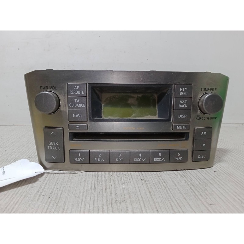 Recambio de radio cd para toyota avensis (_t25_) 2.2 d-4d (adt251_) referencia OEM IAM CFF00009B  