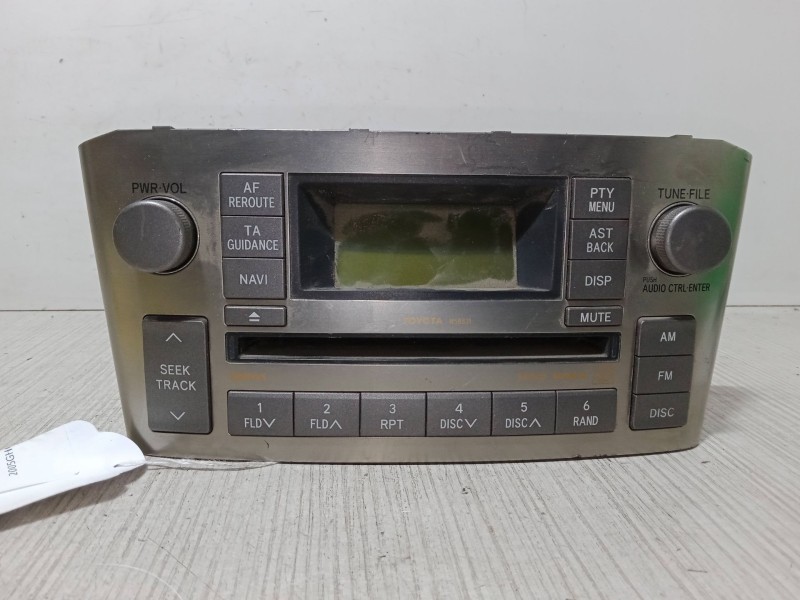 Recambio de radio cd para toyota avensis (_t25_) 2.2 d-4d (adt251_) referencia OEM IAM CFF00009B  