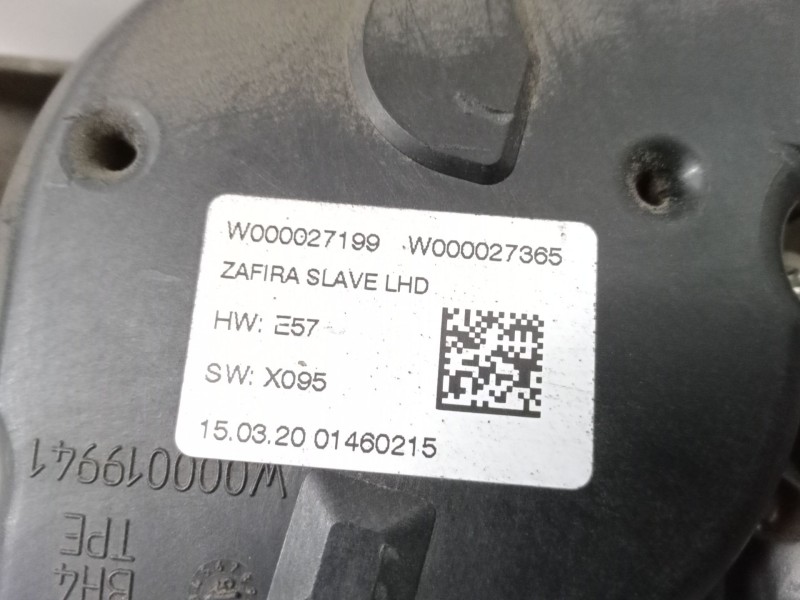 Recambio de motor limpiaparabrisas delantero derecho para opel zafira tourer c (p12) 1.4 lpg (75) referencia OEM IAM   