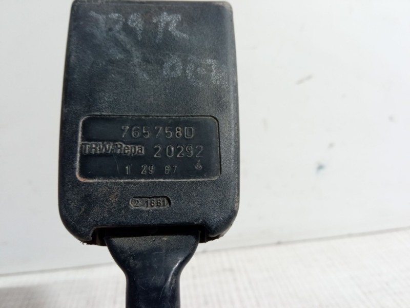 Recambio de anclaje cinturon delantero derecho para renault express furgoneta/monovolumen (f40_, g40_) 1.9 d (f40r) referencia O