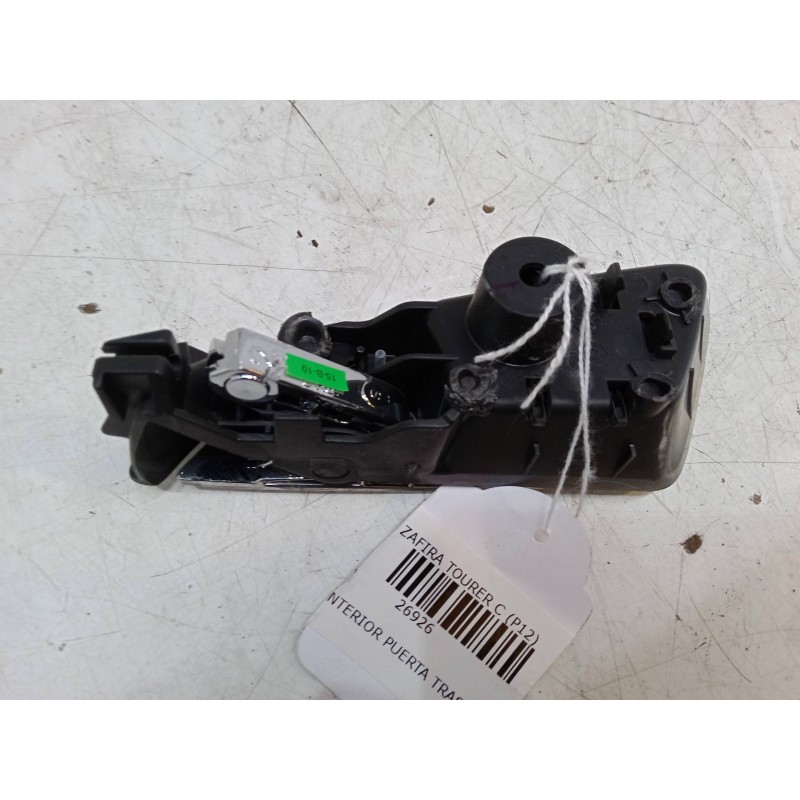 Recambio de maneta interior puerta trasera derecha para opel zafira tourer c (p12) 1.4 lpg (75) referencia OEM IAM   
