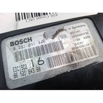 CENTRALITA MOTOR UCE 9652184380  9640938180 EDC15C2 0281011446