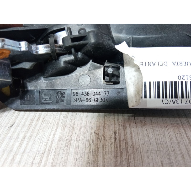 Recambio de maneta interior puerta delantera derecha para peugeot 307 (3a/c) 1.4 16v referencia OEM IAM 9643604477  