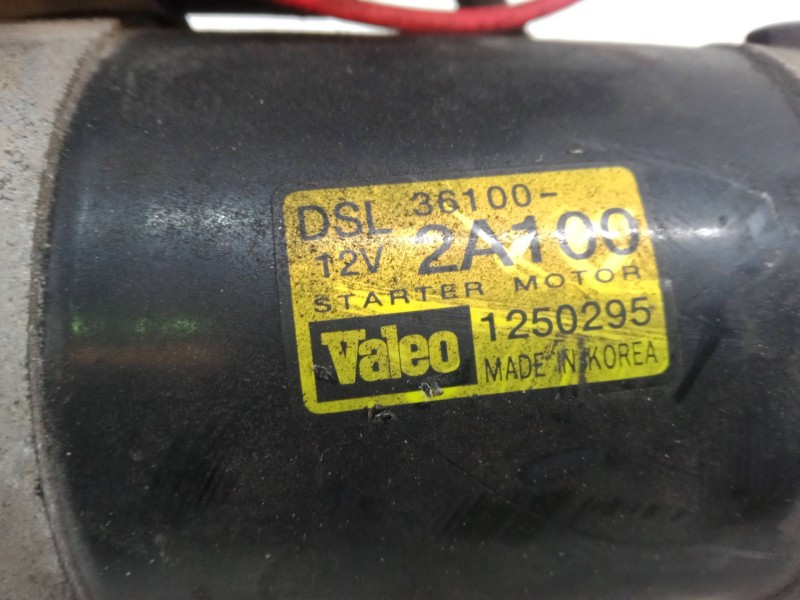 Recambio de motor arranque para hyundai getz (tb) 1.5 crdi gls referencia OEM IAM 361002A100  1250295