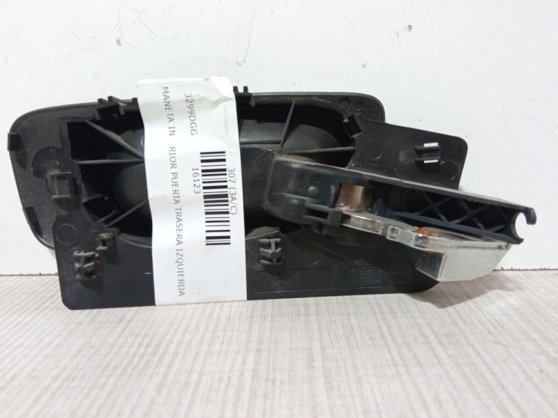 Recambio de maneta interior puerta trasera izquierda para peugeot 307 (3a/c) 1.4 16v referencia OEM IAM 9643604577  