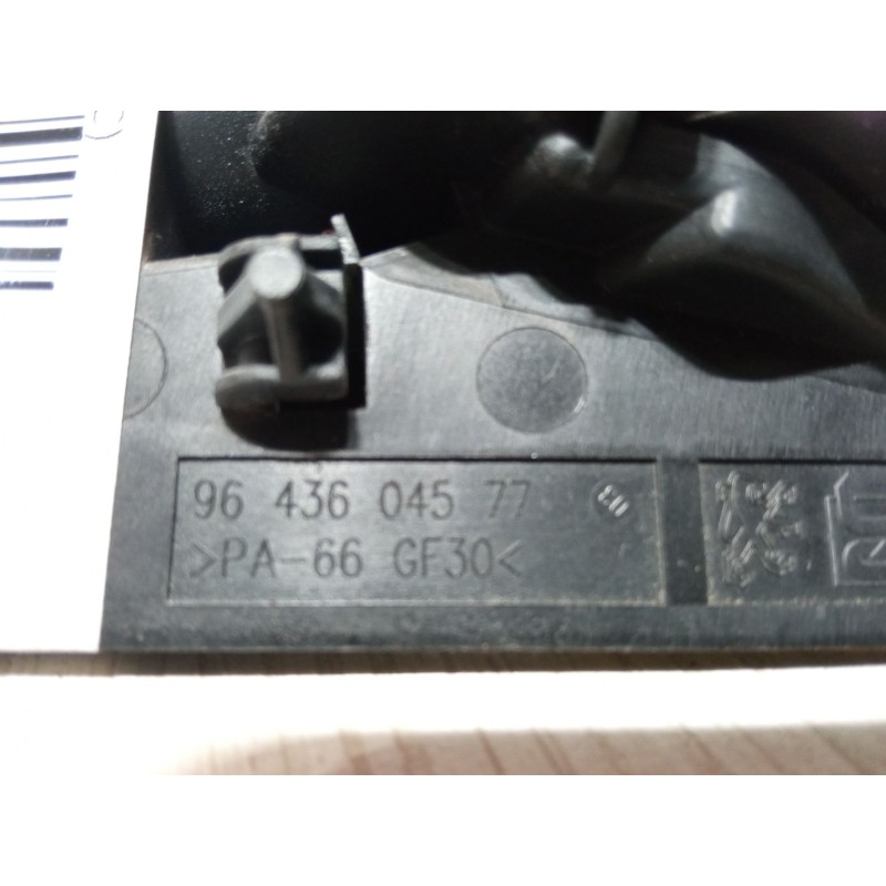 Recambio de maneta interior puerta trasera izquierda para peugeot 307 (3a/c) 1.4 16v referencia OEM IAM 9643604577  