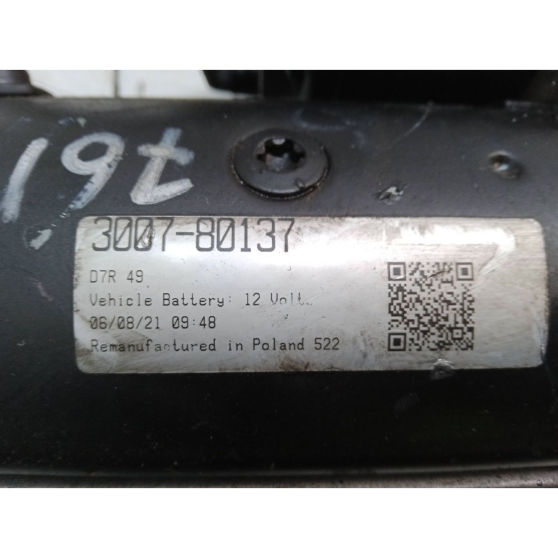 Recambio de motor arranque para renault laguna ii (bg0/1_) 1.9 dci (bg08, bg0g) referencia OEM IAM 300780137  D7R49