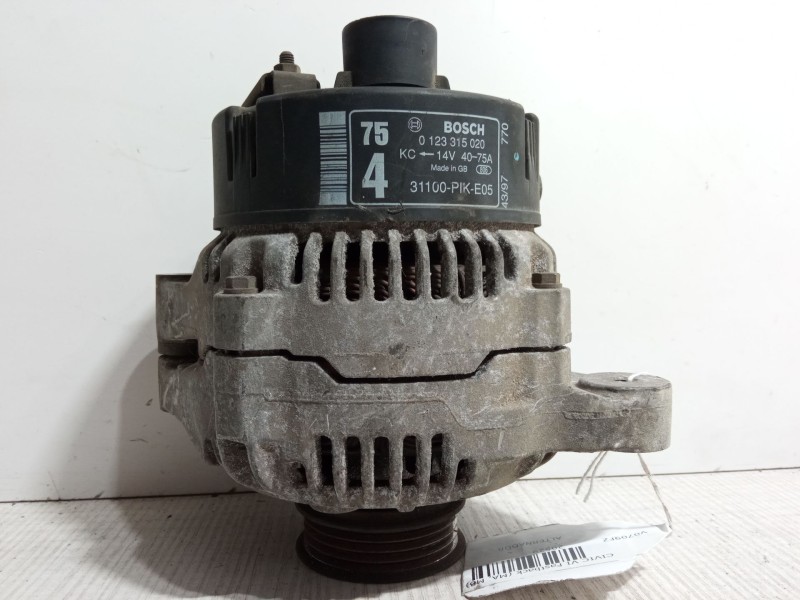 Recambio de alternador para honda civic vi fastback (ma, mb) 1.5 16v (mb3) referencia OEM IAM 0123315020  31100-PIK-E03