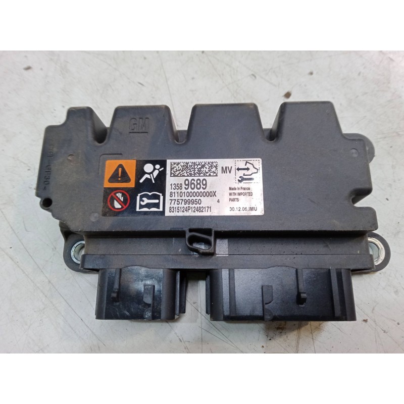 Recambio de centralita airbag para opel zafira tourer c (p12) 1.4 lpg (75) referencia OEM IAM 13589689 8110100000000X 775799950