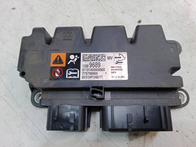 Recambio de centralita airbag para opel zafira tourer c (p12) 1.4 lpg (75) referencia OEM IAM 13589689 8110100000000X 775799950