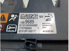 Recambio de centralita airbag para opel zafira tourer c (p12) 1.4 lpg (75) referencia OEM IAM 13589689 8110100000000X 775799950