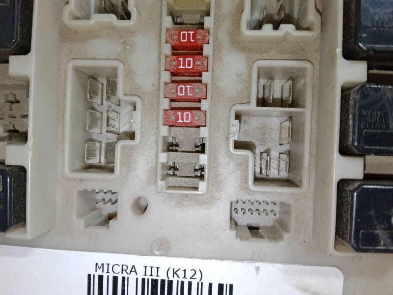 Recambio de caja reles / fusibles para nissan micra iii (k12) 1.5 dci referencia OEM IAM   
